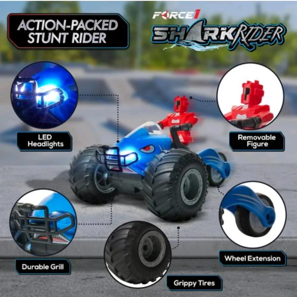 SALE **BRAND NEW ** STEM  Remote Control Robot Vehicle Monster SHOCK Rider